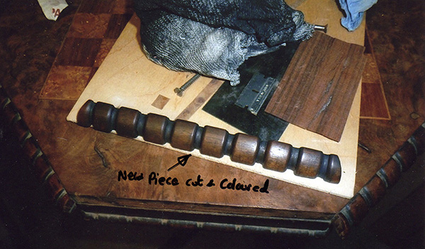 Chess table restoration image 2